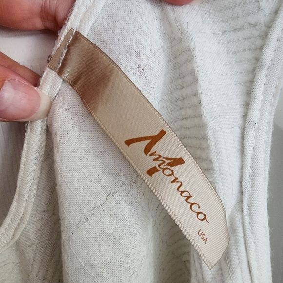 NWT Sequin Dress White & Silver Size L - Picture 4 of 5